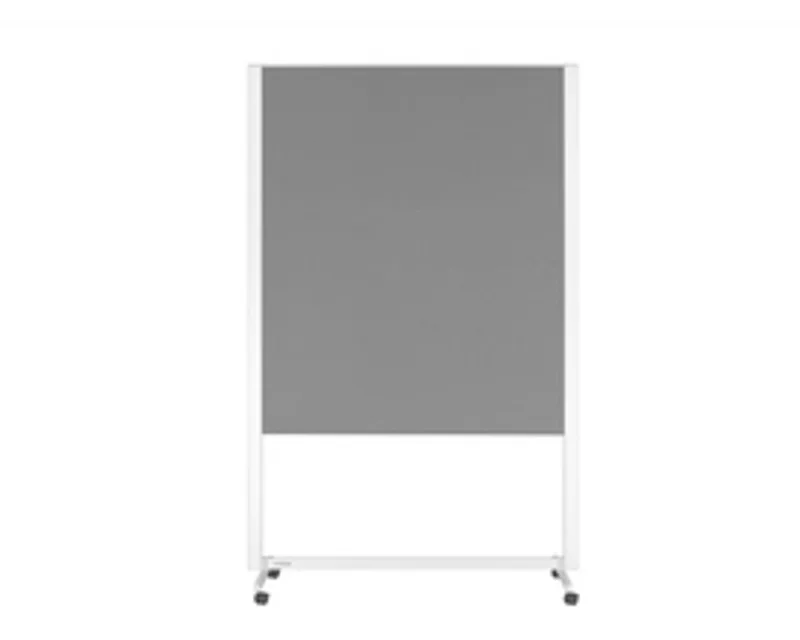 Hlavný obrázok produktu Moderační textilní tabule šedá 120x150 cm - skládací
