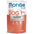 MONGE GRILL vrecko s lososom pre psov 100 g