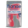 Ďalší obrázok produktu MONGE NATURAL kapsička tuniak a kura v želé s krevetami pre mačky80g
