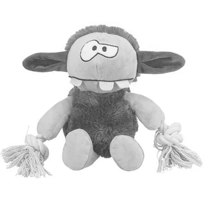 Hlavný obrázok produktu MONSTER I. - plyšová příšerka s vnitřním lanem, se zvukem, 32 cm, fialová