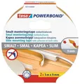 Montážna páska Powerbond 55714, úzka, 2 x 9 mm x 5 m, TESA