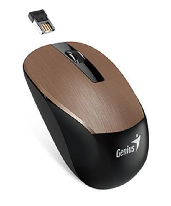 Hlavný obrázok produktu Myš, bezdrátová, optická, standardní velikost, GENIUS "NX-7015", měděná