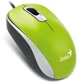 Genius Myš DX-110, 1000DPI, optická, 3tl., drôtová USB, zelená