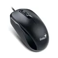 Genius Myš DX-110, 1000DPI, optická, 3tl., drôtová USB, čierna
