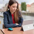 Ďalší obrázok produktu Myš Go, karibská modrá, bezdrôtová, optická, štandardná veľkosť, VERBATIM