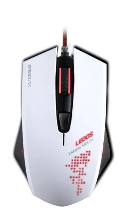 Hlavný obrázok produktu Myš "Ledos", bílá, drátová, optická, herní, USB, SPEEDLINK