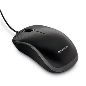 Myš Silent, čierna, optická, normálna veľkosť, VERBATIM