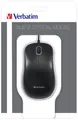 Ďalší obrázok produktu Myš Silent, čierna, optická, normálna veľkosť, VERBATIM