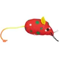 Ďalší obrázok produktu Myška tkaná s catnipom, 7 cm, rôzne farby
