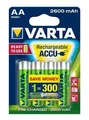 Nabíjacia batéria, AA (tužková), 4x2500 mAh, prednabité, VARTA Professional Accu