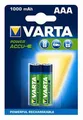 Nabíjacie batérie, AAA (mikrotužkové), 2x1000 mAh, VARTA „Power Accu“