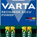 Ďalší obrázok produktu Nabíjacia batéria, AAA (mikrotužková), 4x800 mAh, prednabité, VARTA Longlife Accu