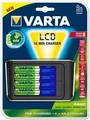 Nabíjačka batérií, AA/AAA, 4x2400 mAh AA, LCD displej, 3 rôzne funkcie, nabíjačka do auta