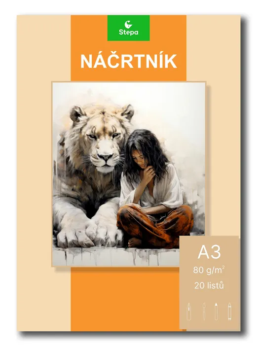 Hlavný obrázok produktu Náčrtník - A3 [20 listů]