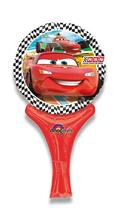Hlavný obrázok produktu Nafukovací balónek s rukojetí Cars