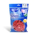 Ďalší obrázok produktu Nafukovací balónik Srdcia bielo/červený priemer 30cm `L` [100 ks]