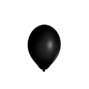 Nafukovací balónik čierny priemer 25cm `M` [10 ks]