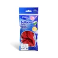 Ďalší obrázok produktu Nafukovací balónik červený priemer 25cm `M` [10 ks]