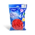 Ďalší obrázok produktu Nafukovací balónik tvar srdce červený priemer 35cm `L` [100 ks]