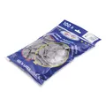 Ďalší obrázok produktu Nafukovací balónik strieborný priemer 25cm `M` [100 ks]