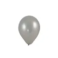 Ďalší obrázok produktu Nafukovací balónik strieborný priemer 25cm `M` [100 ks]