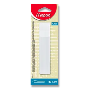 Náhradní břity do odlamovacího nože Maped - 18 mm