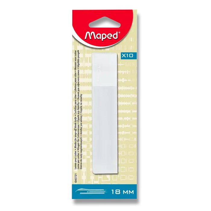Hlavný obrázok produktu Náhradní břity do odlamovacího nože Maped - 18 mm