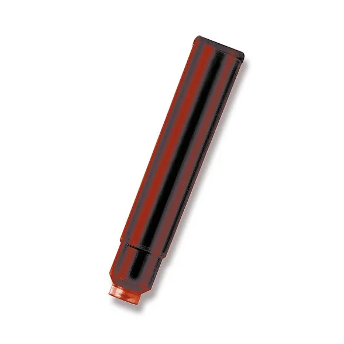Hlavný obrázok produktu Náhradní inkoustové bombičky, červená barva Faber-Castell 185514