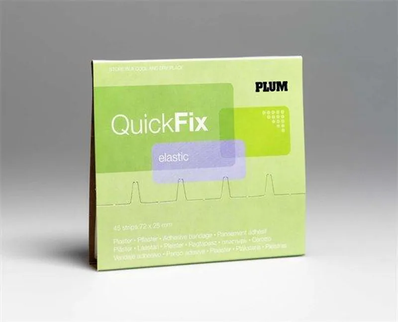 Hlavný obrázok produktu Náhradní náplastě, elastické textilní, PLUM, 45ks