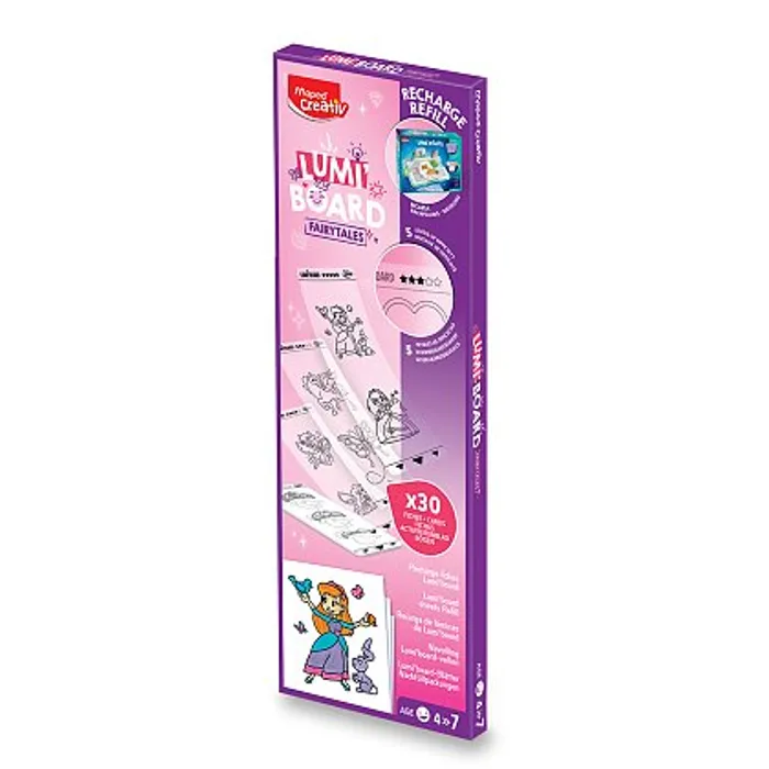Hlavný obrázok produktu Náhradní náplň do kreativní sady Lumi Board - Pohádka