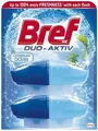 Náhradná náplň do WC bloku "Duo Aktiv", oceán, gél, 2 x 50 ml, BREF