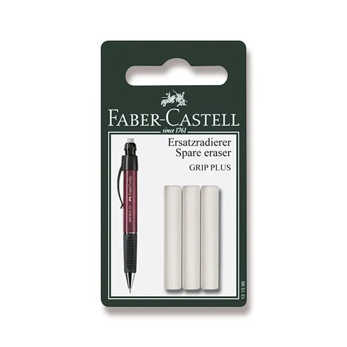 Hlavný obrázok produktu Náhradní pryž Faber-Castell Grip Plus 3 ks