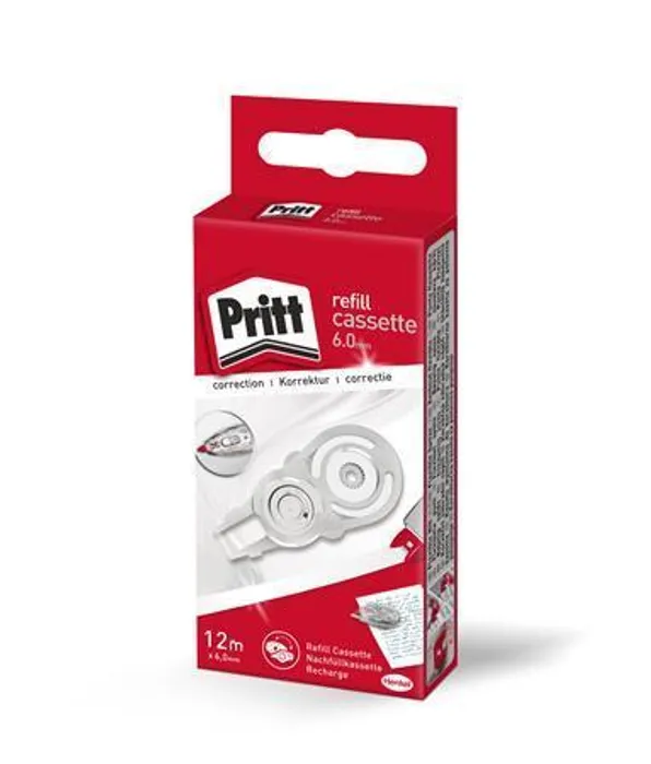 Hlavný obrázok produktu Náplň do korekčního rolleru "Pritt Refill”, 6 mm x 12 m, HENKEL