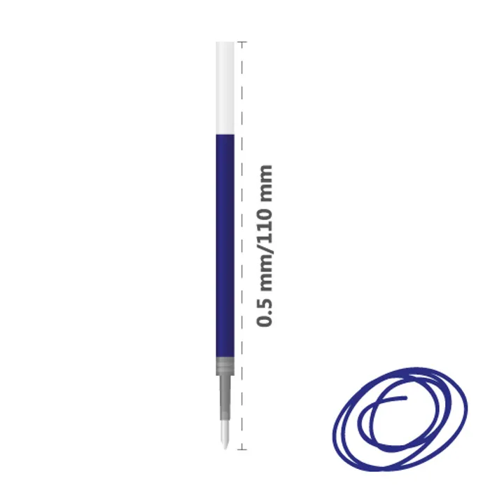 Hlavný obrázok produktu náplň gel 0,5mm MODRÁ/0567
