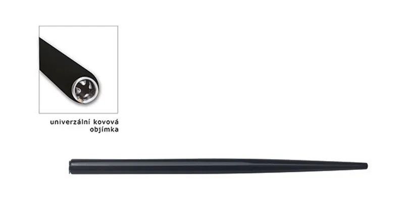 Hlavný obrázok produktu Násadka CONCORDE lakovaná, dřevěná, 17cm