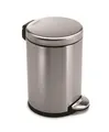 Nášlapný odpadkový kôš, 3 l, nerez, SIMPLEHUMAN
