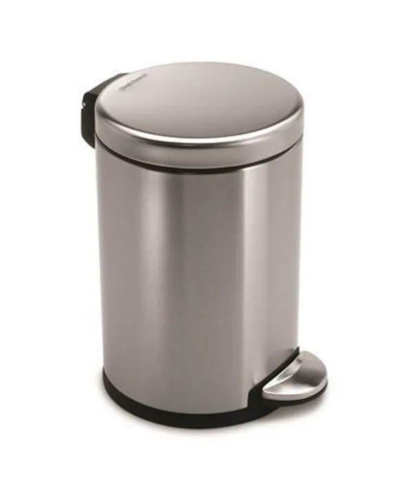 Hlavný obrázok produktu Nášlapný odpakový koš, 3 l, nerez, SIMPLEHUMAN