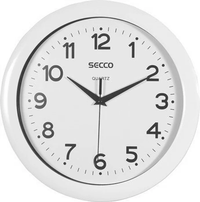 Hlavný obrázok produktu Nástěnné hodiny, bílá, 30 cm, SECCO