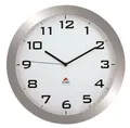 Nástenné hodiny Horissimo, 38 cm, ALBA, strieborné