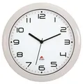 Nástenné hodiny Hornew, 30 cm, ALBA, biela farba