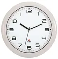 Nástenné hodiny Hornew, 30 cm, ALBA, biela farba