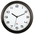 Nástenné hodiny Hornew, 30 cm, ALBA, čierne