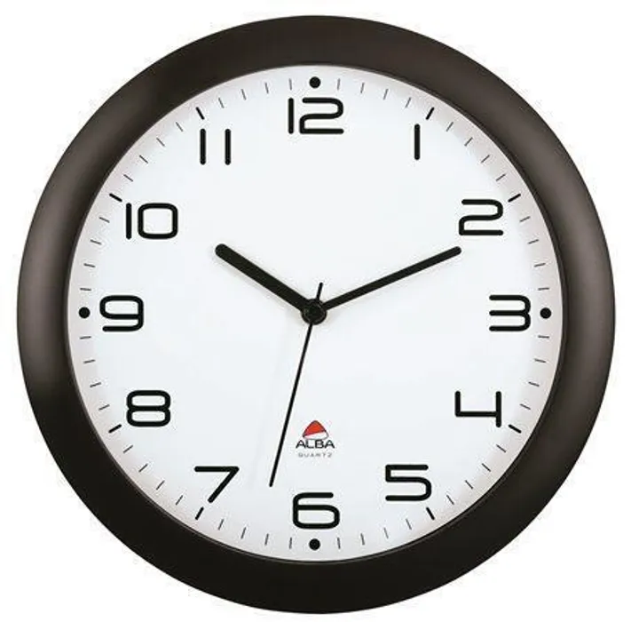 Hlavný obrázok produktu Nástěnné hodiny "Hornew", 30 cm, ALBA, černé