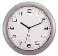 Nástenné hodiny Hornewrc, rádio-control, 30 cm, ALBA, strieborné