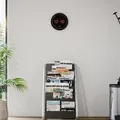 Ďalší obrázok produktu Nástenné hodiny, LCD displej, čierna, 30cm, ALBA Horled