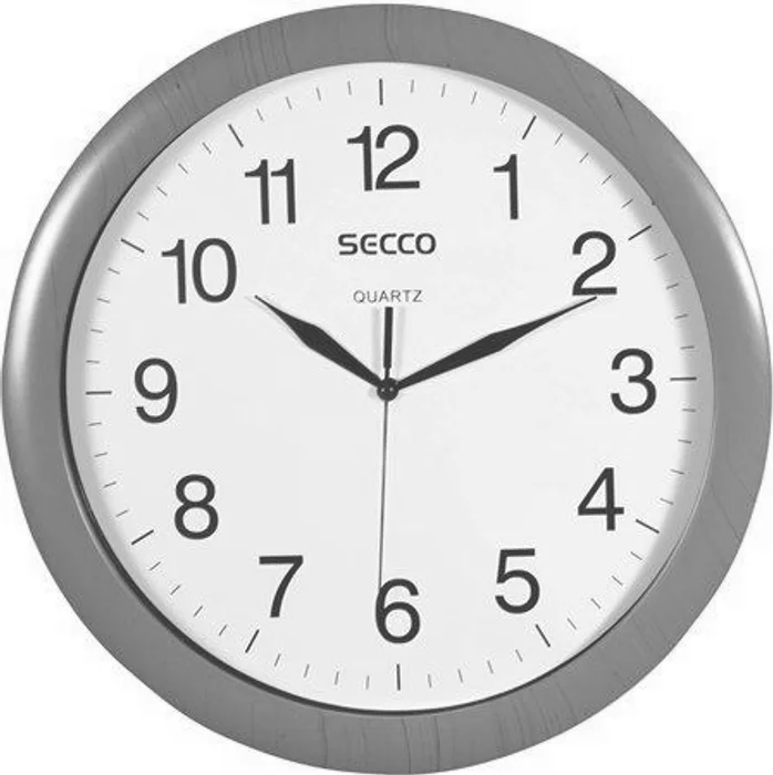 Hlavný obrázok produktu Nástěnné hodiny "Sweep Second",rám - imitace dřeva, 32 cm, SECCO