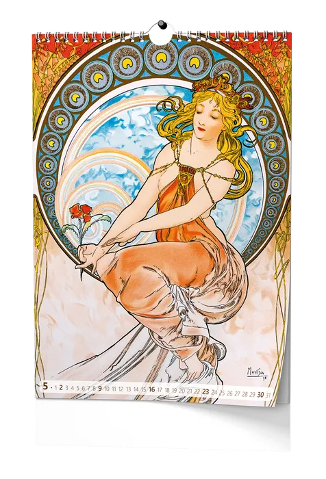 Hlavný obrázok produktu Nástěnný kalendář A3 - Alfons Mucha 2027