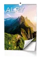 Nástenný kalendár - Alpy - A3
