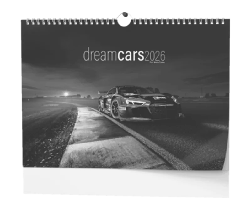Hlavný obrázok produktu Nástěnný kalendář - Dream Cars - A3