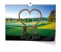 Nástenný kalendár - Golf - české rezorty